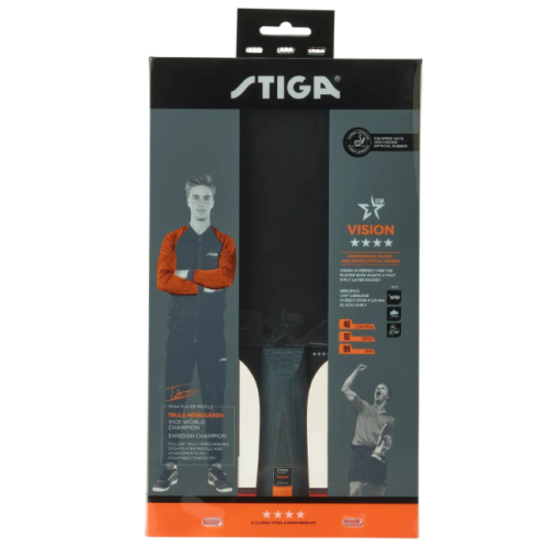 Ракетка для настольного тенниса  Stiga Vision 4 Star FL (1214-3218-01) - фото №2